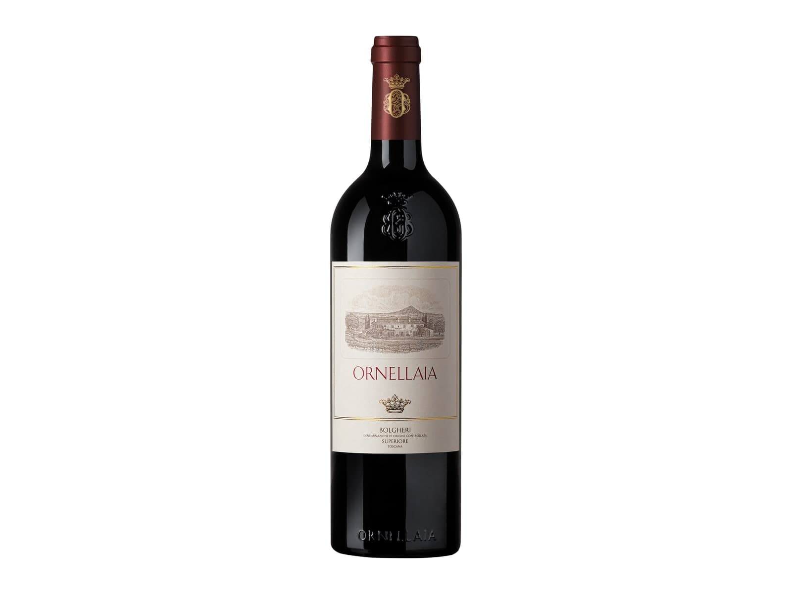 Bottle of Ornellaia Bolgheri Superiore