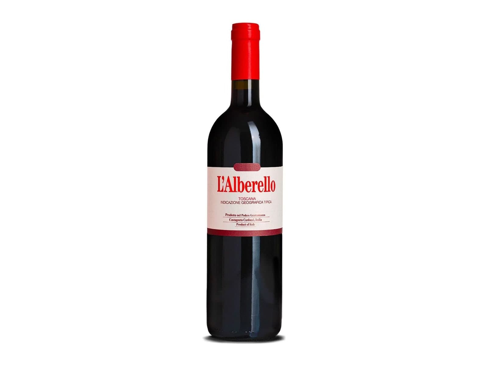 Bottle of Grattamacco L'Alberello