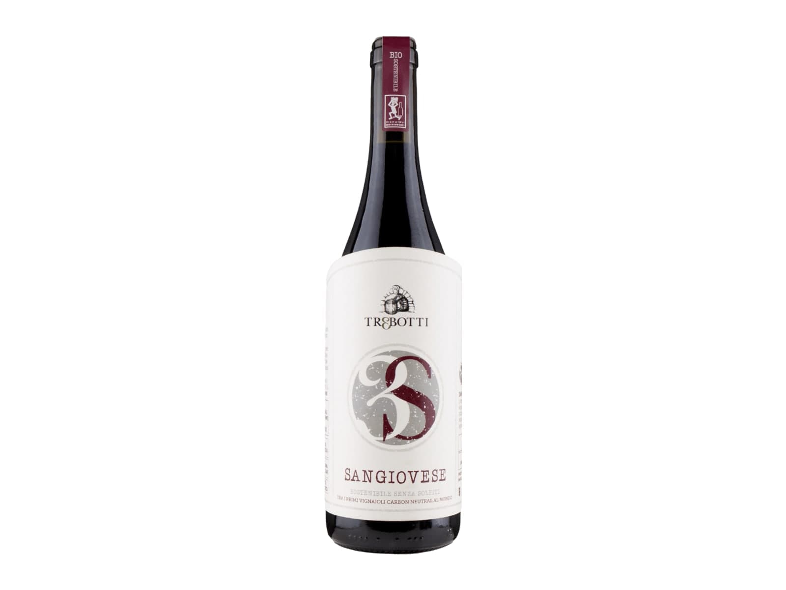 Bottle of Trebotti 3S Sangiovese