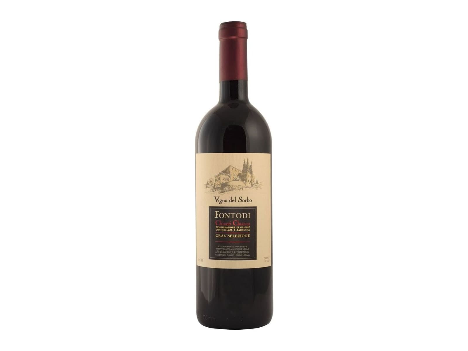 Bottle of Fontodi Chianti Classico Gran Selezione