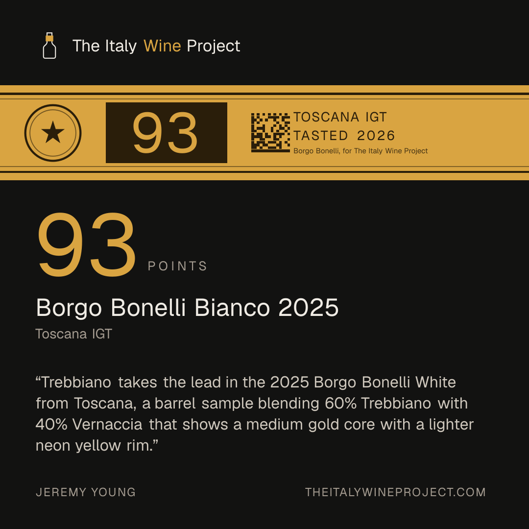 Square card for Borgo Bonelli Bianco 2025