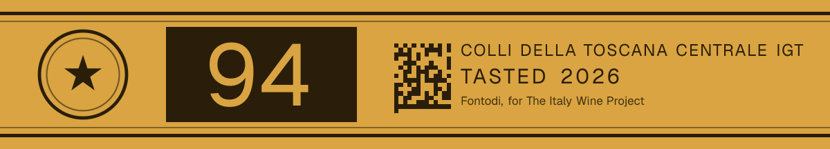 94 points, Colli della Toscana Centrale IGT