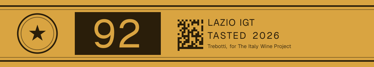 92 points, Lazio IGT